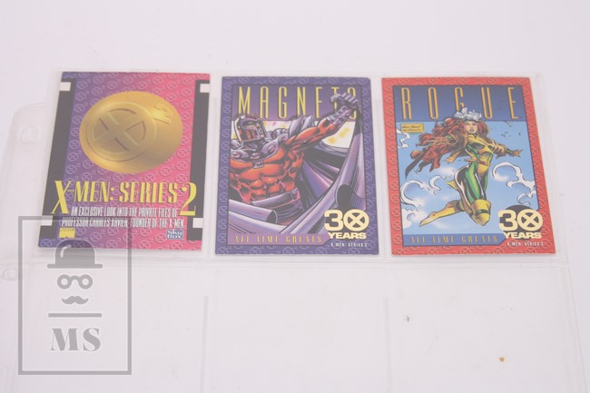 Colección Completa 100 Cartas / Trading Cards X-Men Series 2 Marvel - Skybox 1993 + 2 Chase Cards