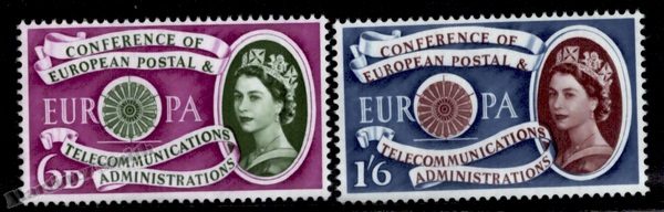  Gran Bretanya 1960 Yvert 357-58 Europa Cept - MNH