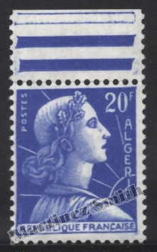 Argelia 1957 Yvert 349 Marianne de Louis Muller - MNH