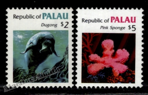 Palau 1984 Yvert. 55-56 Fauna Marina (III) - MNH